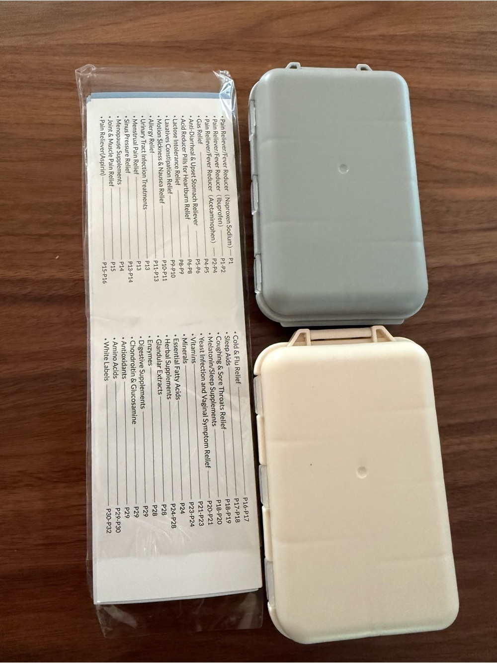 Travel Pill Organizer